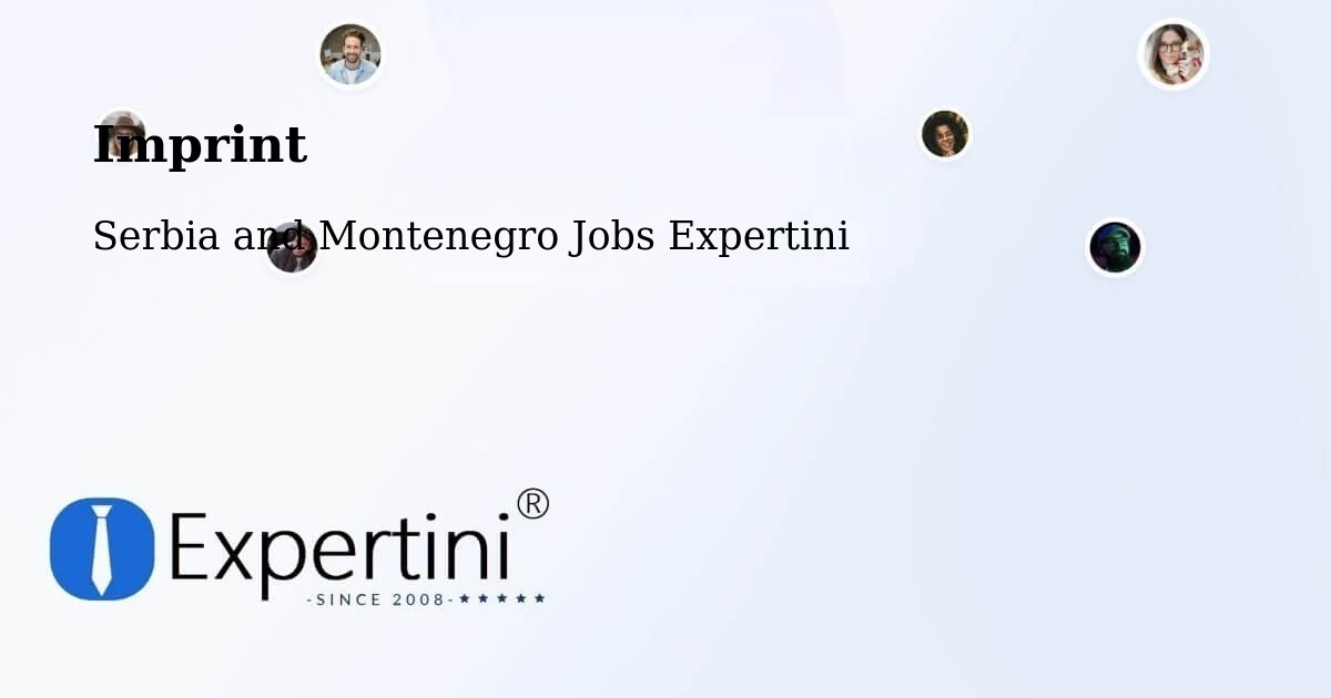 Imprint – Estevan - Serbia and Montenegro Jobs Expertini
