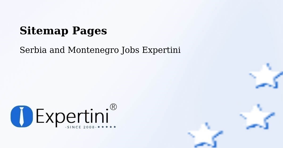 Sitemap Pages - Estevan - Serbia and Montenegro Jobs Expertini